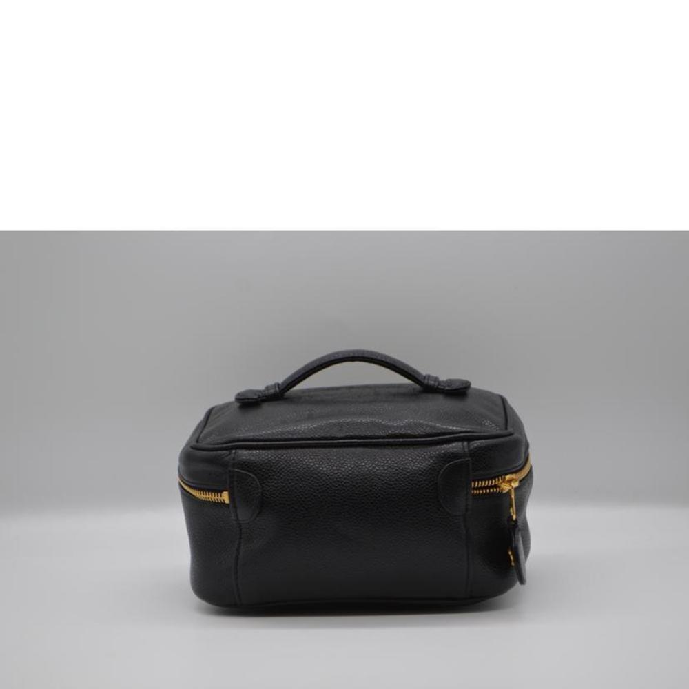Chanel Caviar Bag Vanity Black